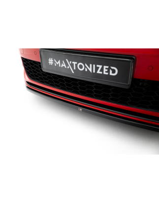 SPLITTER ANTERIORE V.4 Volkswagen Golf GTI / GTD Mk7 Facelift (Cod. M-VW-GO-7F-GTI-FD4G)