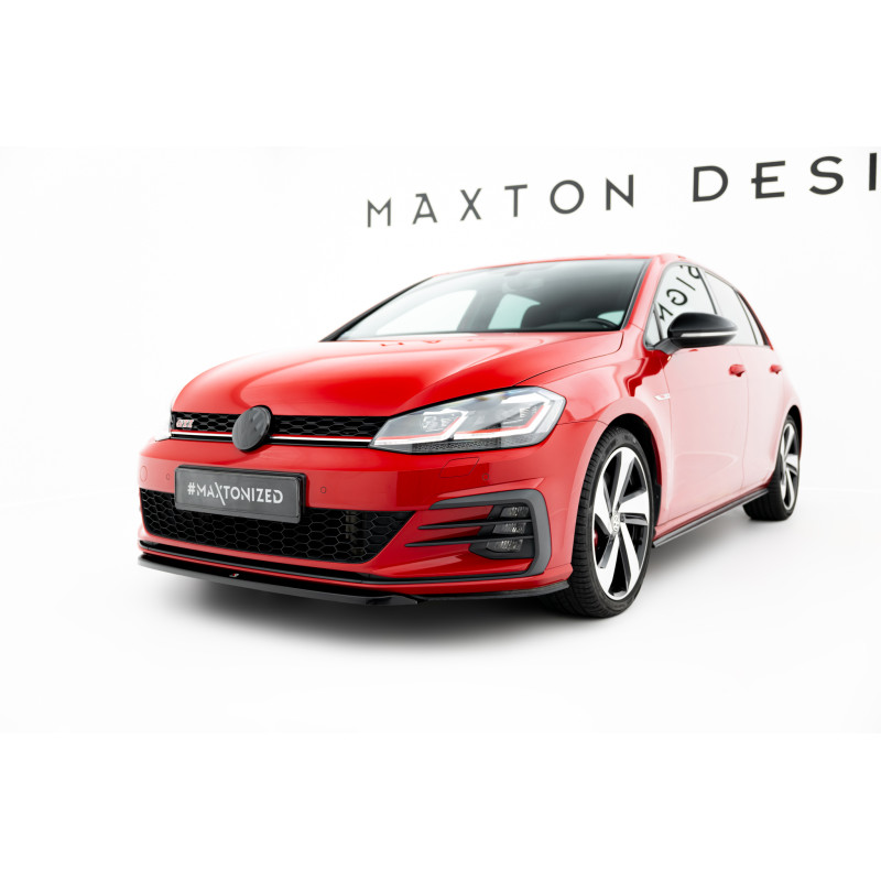 SPLITTER ANTERIORE V.5 Volkswagen Golf GTI / GTD Mk7 Facelift (Cod. M-VW-GO-7F-GTI-FD5G)