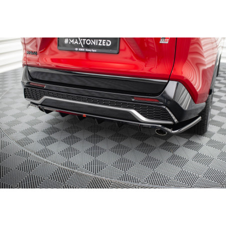 Splitter posteriore (con barre verticali) Toyota RAV4 GR Sport Mk5 (Cod. M-TO-RAV4-5-GRSPORT-RD1G+RD