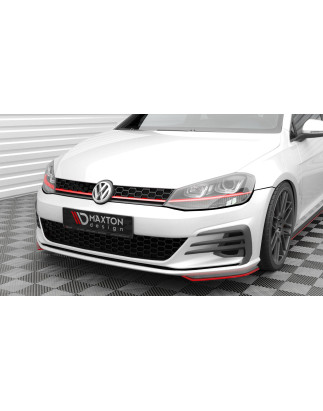 Splitters laterali anteriori Volkswagen Golf GTI / GTD Mk7 Facelift (Cod. M-VW-GO-7F-GTI-FD6G)