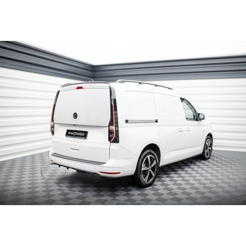 Splitter posteriore (con barre verticali) Volkswagen Caddy Maxi Mk5 (Cod. M-VW-CA-5-MAXI-RD1G+RD2G)