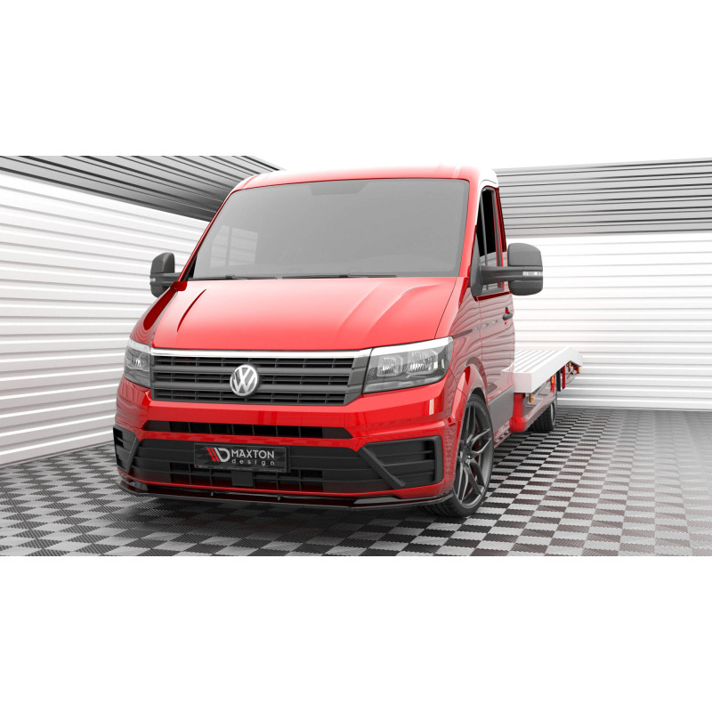 SPLITTER ANTERIORE V.1 Volkswagen Crafter Mk2 (Cod. M-VW-CR-2-FD1G)