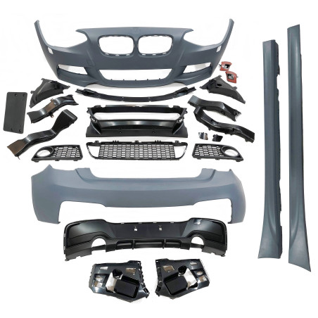 Kit Estetico BMW F20 2012-2014 5P Look Performance 2 scarico (Cod. E-TCBF2012032051F228)