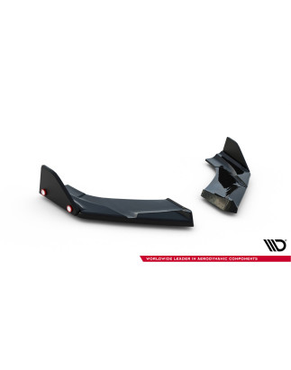 Splitters posteriori laterali V.4 + Flaps Hyundai I30 N  Mk3 Facelift (Cod. M-HY-I30-3F-N-RSD4G+RSF1