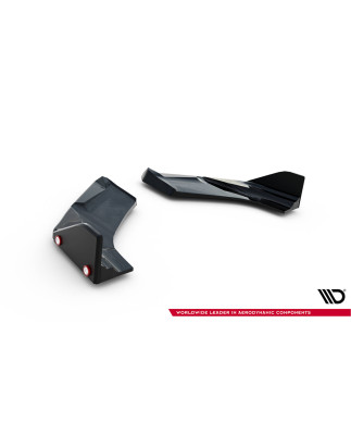 Splitters posteriori laterali V.4 + Flaps Hyundai I30 N  Mk3 Facelift (Cod. M-HY-I30-3F-N-RSD4G+RSF1
