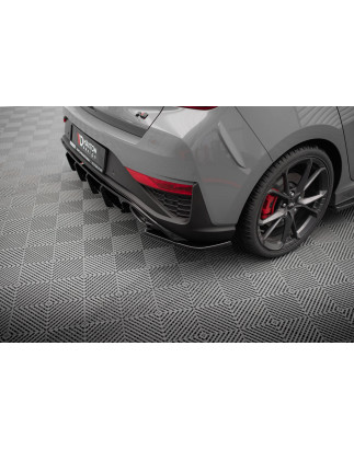 Splitters posteriori laterali V.5 Hyundai I30 N  Mk3 Facelift (Cod. M-HY-I30-3F-N-RSD5G)