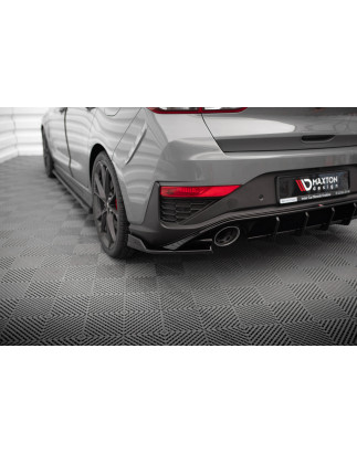 Splitters posteriori laterali V.6 Hyundai I30 N  Mk3 Facelift (Cod. M-HY-I30-3F-N-RSD6G)