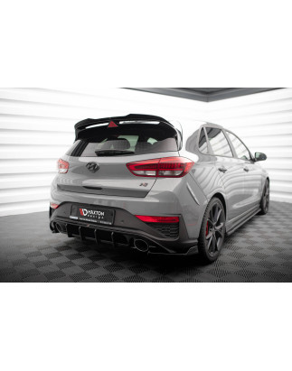 Splitters posteriori laterali V.6 Hyundai I30 N  Mk3 Facelift (Cod. M-HY-I30-3F-N-RSD6G)