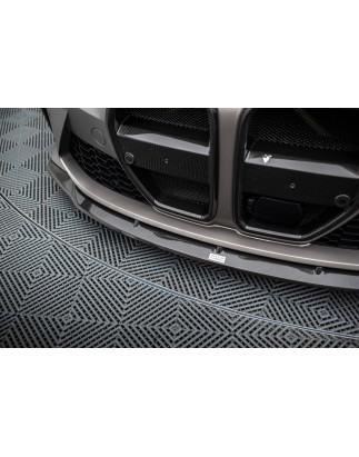 Splitter anteriore in carbonio  V.3 BMW M4 G82  / M3 G80 (Cod. M-CF-BM-4-G82-M-FD2-2-245-P)