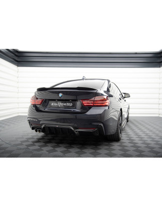 Sottoparaurti posteriore BMW 4 M-Pack F32 / F36 / F33 (Version 1x1 scarico) (Cod. M-BM-4-F32-MPACK-R