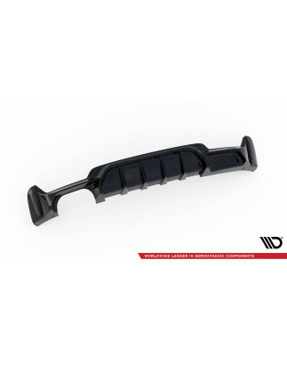 Sottoparaurti posteriore BMW 4 M-Pack F32 / F36 / F33 (Version 1x1 scarico) (Cod. M-BM-4-F32-MPACK-R