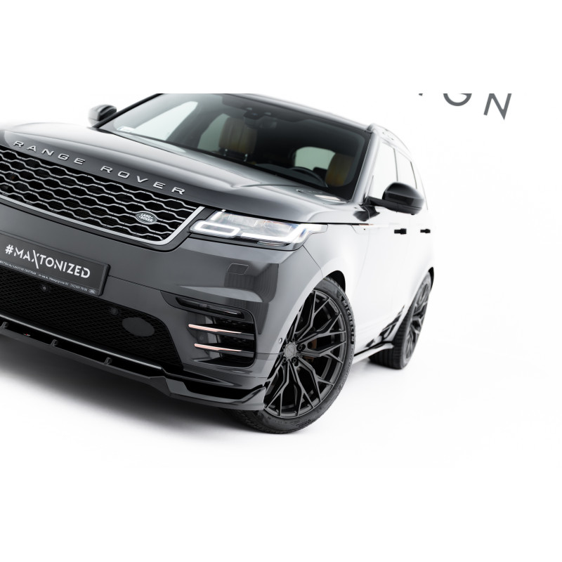 SPLITTER ANTERIORE Land Rover Range Rover Velar R-Dynamic Mk1 (Cod. M-LR-RR-VE-1-RDYNAMIC-FD1G)