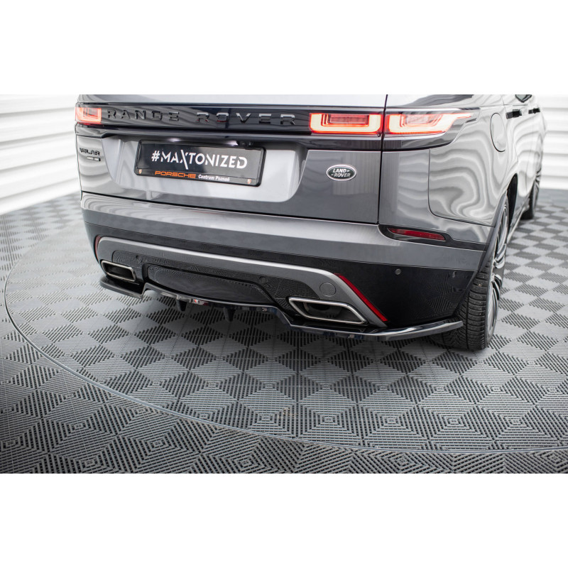 Splitter posteriore (con barre verticali) V.1 Land Rover Range Rover Velar R-Dynamic Mk1 (Cod. M-LR-