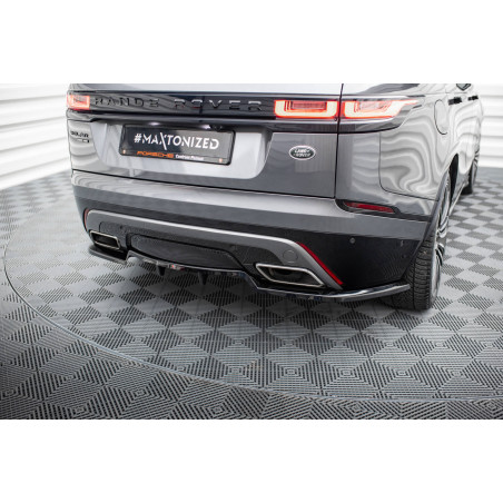 Splitter posteriore (con barre verticali) V.1 Land Rover Range Rover Velar R-Dynamic Mk1 (Cod. M-LR-