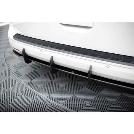 DIFFUSORE POSTERIORE street pro Volkswagen Caddy Maxi Mk5 (Cod. M-VWCA5MAXICNC-RS1B)