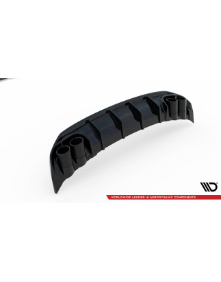 Sottoparaurti posteriore + scarico Ends Imitation Audi A3 S-Line berlina 8Y (Cod. M-AU-S3-8Y-S-RS1G+