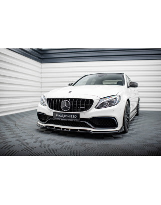SPLITTER ANTERIORE V.2 Mercedes-AMG C63 berlina / FAMILIARE W205 / S205 (Cod. M-ME-C-205-63-FD1G)