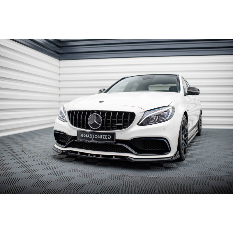 SPLITTER ANTERIORE V.2 Mercedes-AMG C63 berlina / FAMILIARE W205 / S205 (Cod. M-ME-C-205-63-FD1G)