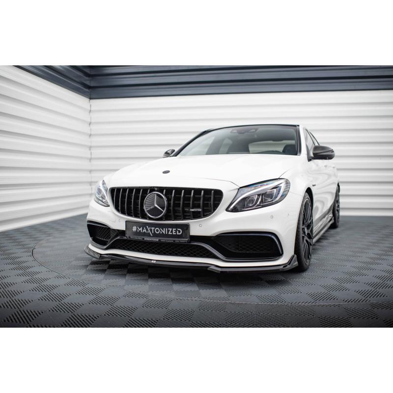 SPLITTER ANTERIORE V.3 Mercedes-AMG C63 berlina / FAMILIARE W205 / S205 (Cod. M-ME-C-205-63-FD2G)