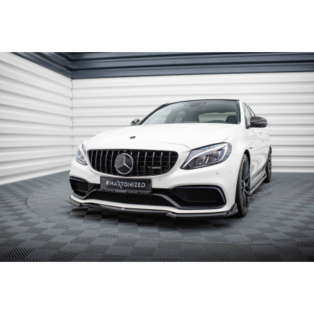 SPLITTER ANTERIORE V.3 Mercedes-AMG C63 berlina / FAMILIARE W205 / S205 (Cod. M-ME-C-205-63-FD2G)