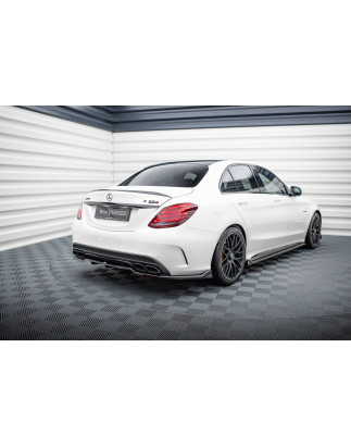 Splitter posteriore (con barre verticali) Mercedes-AMG C63 berlina / FAMILIARE W205 / S205 (Cod. M-M
