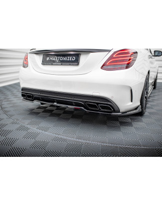 Splitter posteriore (con barre verticali) Mercedes-AMG C63 berlina / FAMILIARE W205 / S205 (Cod. M-M