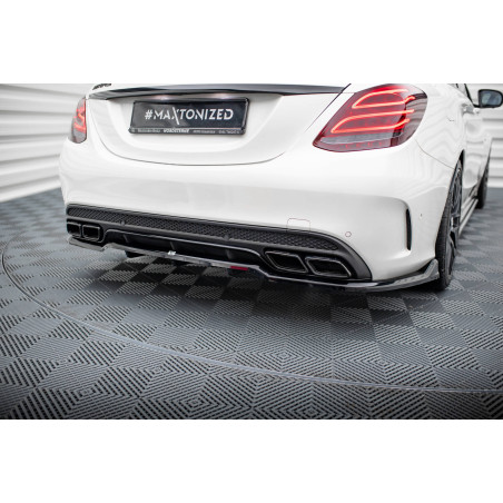 Splitter posteriore (con barre verticali) Mercedes-AMG C63 berlina / FAMILIARE W205 / S205 (Cod. M-M