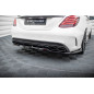 Splitter posteriore (con barre verticali) Mercedes-AMG C63 berlina / FAMILIARE W205 / S205 (Cod. M-M