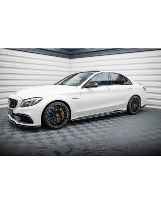 Diffusori minigonne V.2 Mercedes-AMG C63 berlina / FAMILIARE W205 / S205 (Cod. M-ME-C-205-63-SD1G)