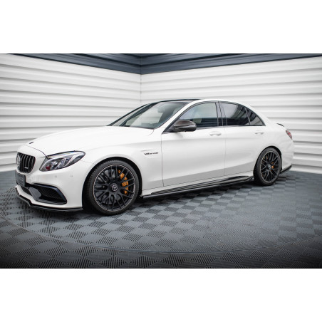 Diffusori minigonne V.2 Mercedes-AMG C63 berlina / FAMILIARE W205 / S205 (Cod. M-ME-C-205-63-SD1G)