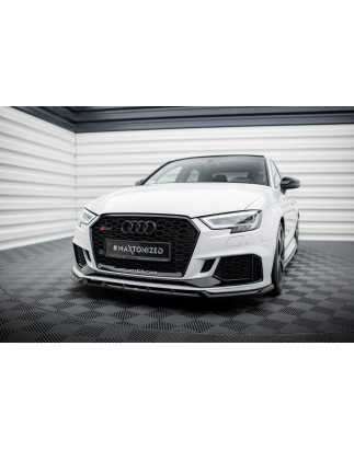 SPLITTER ANTERIORE V.3 Audi RS3 berlina 8V Facelift (Cod. M-AU-RS3-8VF-S-FD3G)