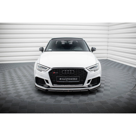 SPLITTER ANTERIORE V.3 Audi RS3 berlina 8V Facelift (Cod. M-AU-RS3-8VF-S-FD3G)