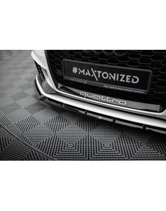 SPLITTER ANTERIORE V.3 Audi RS3 berlina 8V Facelift (Cod. M-AU-RS3-8VF-S-FD3G)