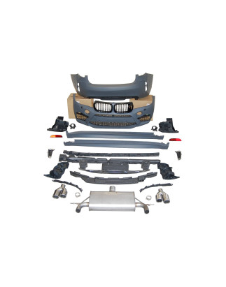 Kit estetico BMW X6 F16 Look X6M ABS (Cod. E-TCB1610)