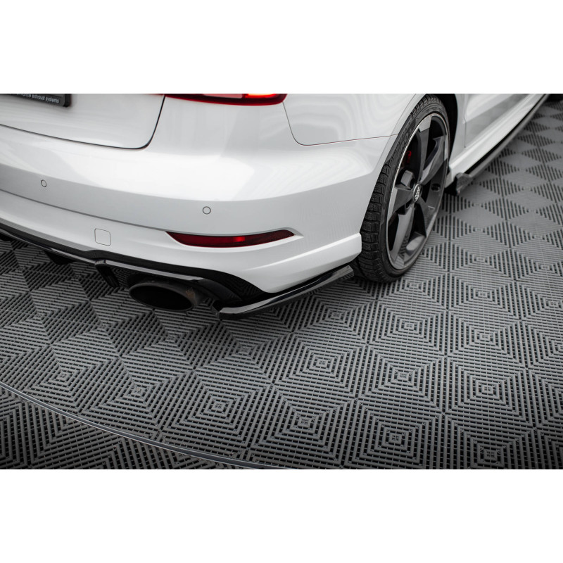 Splitters posteriori laterali V.2 Audi RS3 berlina 8V Facelift (Cod. M-AU-RS3-8VF-S-RSD2G)