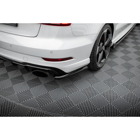 Splitters posteriori laterali V.2 Audi RS3 berlina 8V Facelift (Cod. M-AU-RS3-8VF-S-RSD2G)