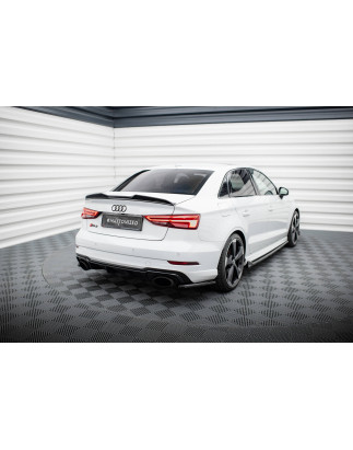 Splitters posteriori laterali V.2 Audi RS3 berlina 8V Facelift (Cod. M-AU-RS3-8VF-S-RSD2G)