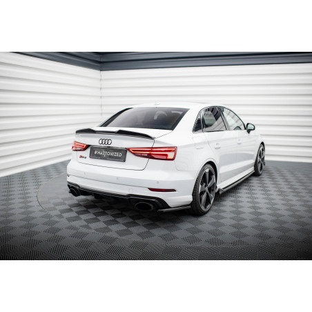 Splitters posteriori laterali V.2 Audi RS3 berlina 8V Facelift (Cod. M-AU-RS3-8VF-S-RSD2G)