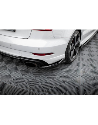 Splitters posteriori laterali V.3 Audi RS3 berlina 8V Facelift (Cod. M-AU-RS3-8VF-S-RSD3G)