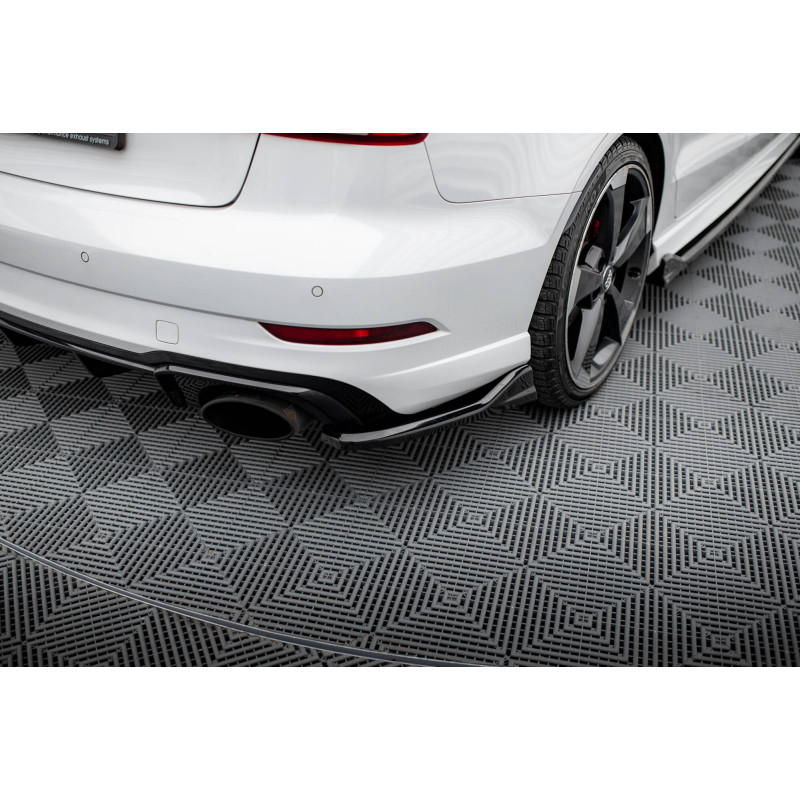 Splitters posteriori laterali V.3 Audi RS3 berlina 8V Facelift (Cod. M-AU-RS3-8VF-S-RSD3G)
