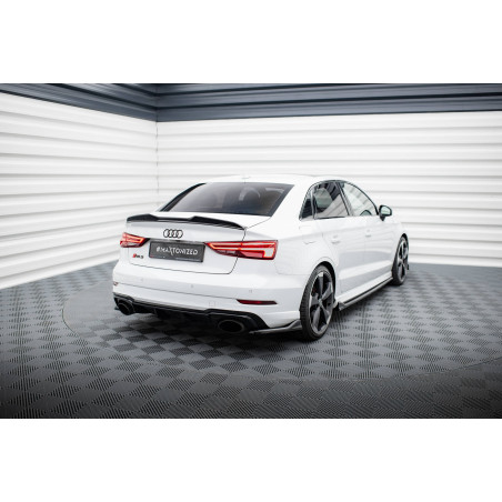 Splitters posteriori laterali V.3 Audi RS3 berlina 8V Facelift (Cod. M-AU-RS3-8VF-S-RSD3G)