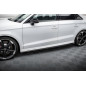 Diffusori minigonne V.2 Audi RS3 berlina 8V Facelift (Cod. M-AU-RS3-8VF-S-SD2G)