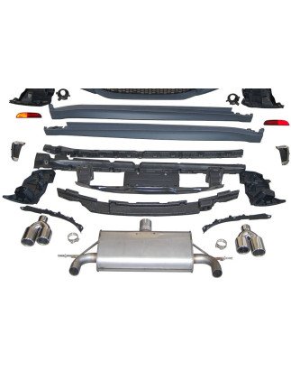 Kit estetico BMW X6 F16 Look X6M ABS (Cod. E-TCB1610)
