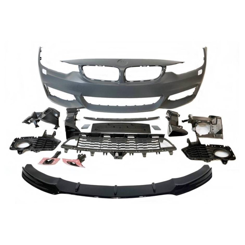 Paraurti Anteriore BMW F32 F33 F36 Look M-Tech Spoiler (Cod. E-TCBF3216308) Paraurti Anteriore BMW F32 F33 F36 Look M-Tech Spoiler (Cod. E-TCBF3216308)