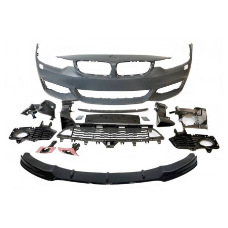 Paraurti Anteriore BMW F32 F33 F36 Look M-Tech Spoiler (Cod. E-TCBF3216308)