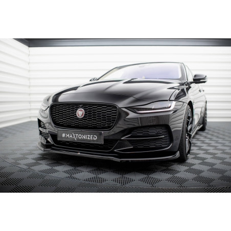 SPLITTER ANTERIORE V.1 Jaguar XE X760 Facelift (Cod. M-JA-XE-1F-FD1G)