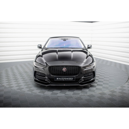 SPLITTER ANTERIORE V.1 Jaguar XE X760 Facelift (Cod. M-JA-XE-1F-FD1G)