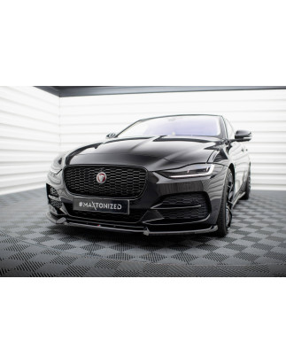 SPLITTER ANTERIORE V.2 Jaguar XE X760 Facelift (Cod. M-JA-XE-1F-FD2G)