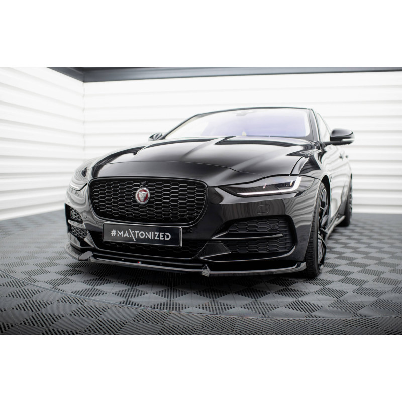 SPLITTER ANTERIORE V.2 Jaguar XE X760 Facelift (Cod. M-JA-XE-1F-FD2G)