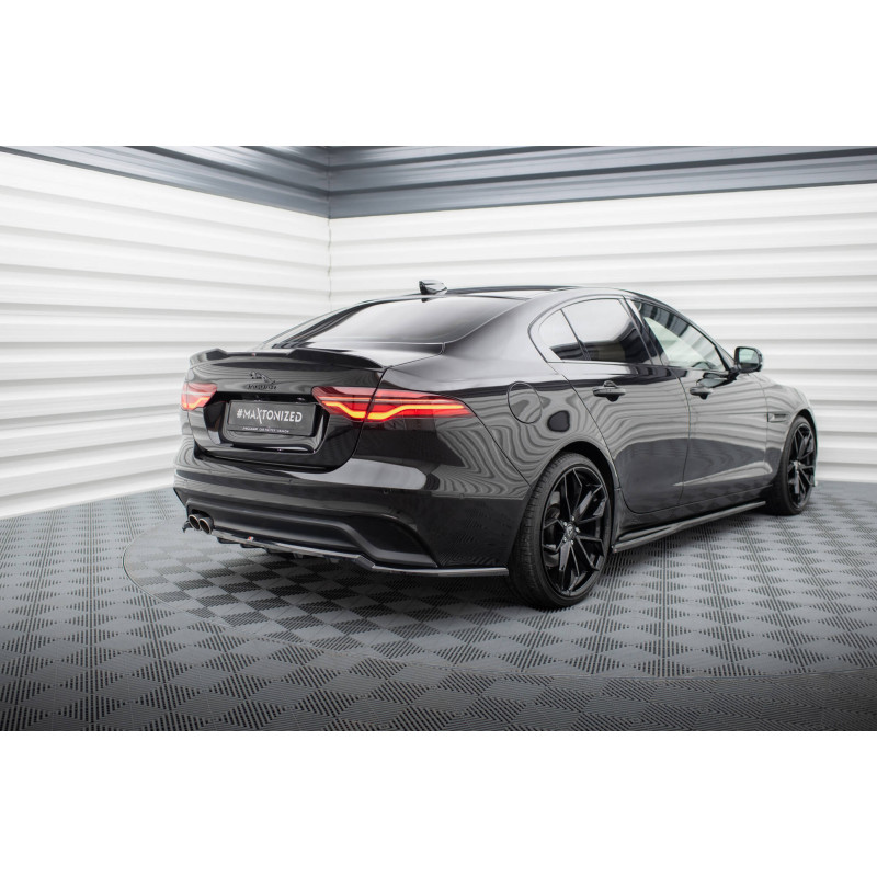 Splitter posteriore (con barre verticali) Jaguar XE X760 Facelift (Cod. M-JA-XE-1F-RSD1G+RD1G)
